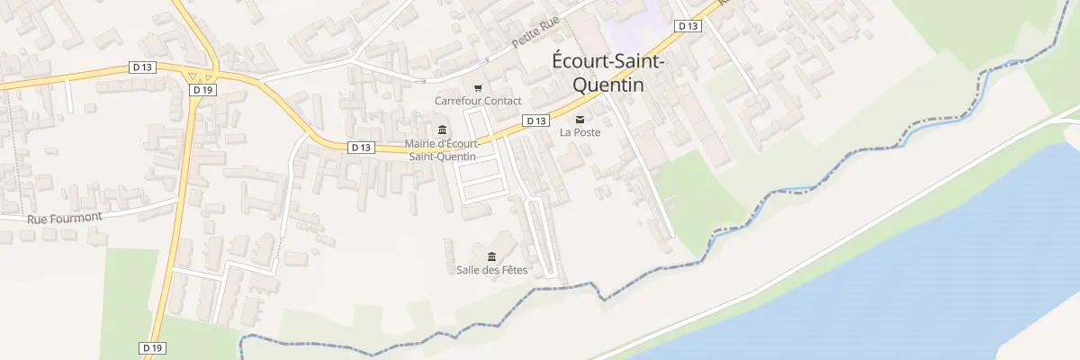 Plan du 54 Rue Henri Barbusse à Écourt-Saint-Quentin