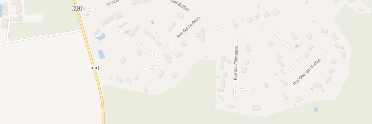 Plan du 5 Rue des Sorbiers à Courtenay