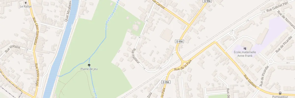 Plan du 15 Rue Pasteur à Lambres-lez-Douai