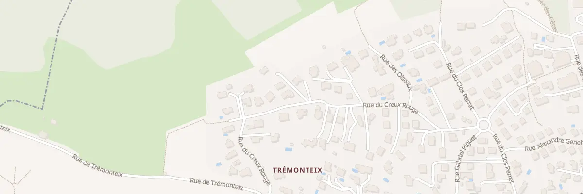Plan du 43B Rue du Creux Rouge à Clermont-Ferrand
