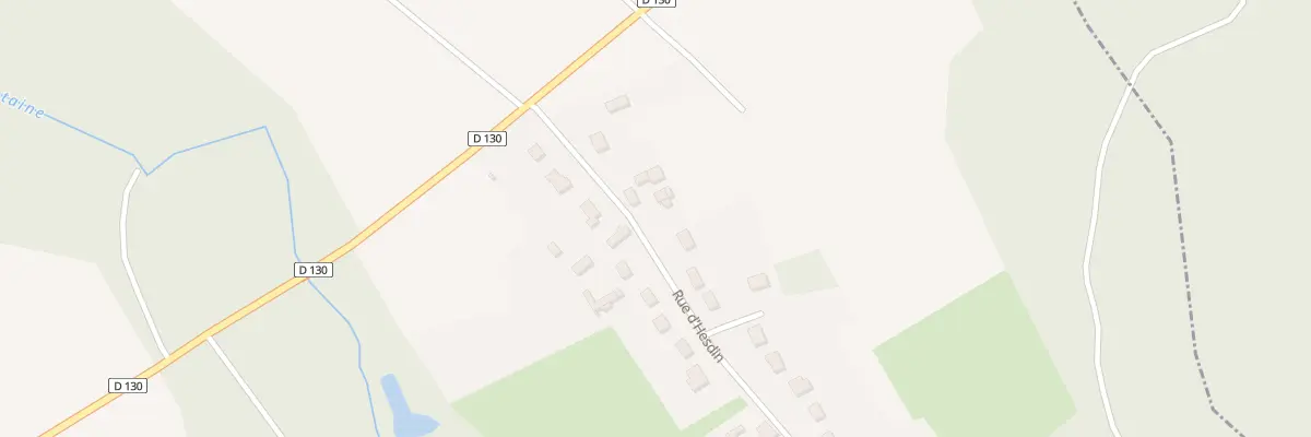 Plan du 398 Rue d’Hesdin à Caisnes