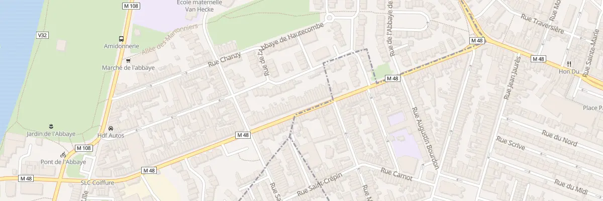 Plan du 129 Rue du Général Leclerc à Marquette-lez-Lille