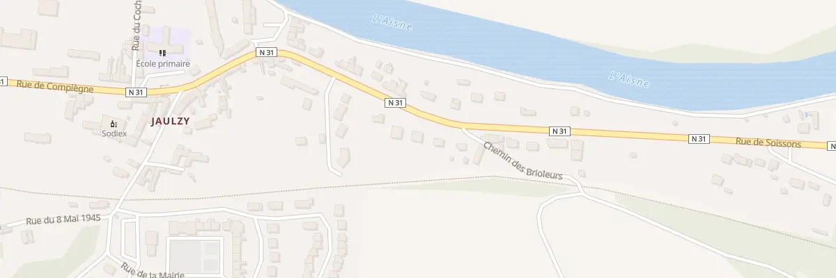 Plan du 18 Rue de Soissons à Jaulzy