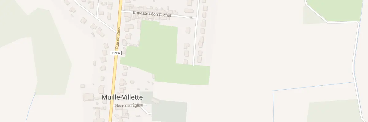 Plan du 46 Rue Nouvelle à Muille-Villette
