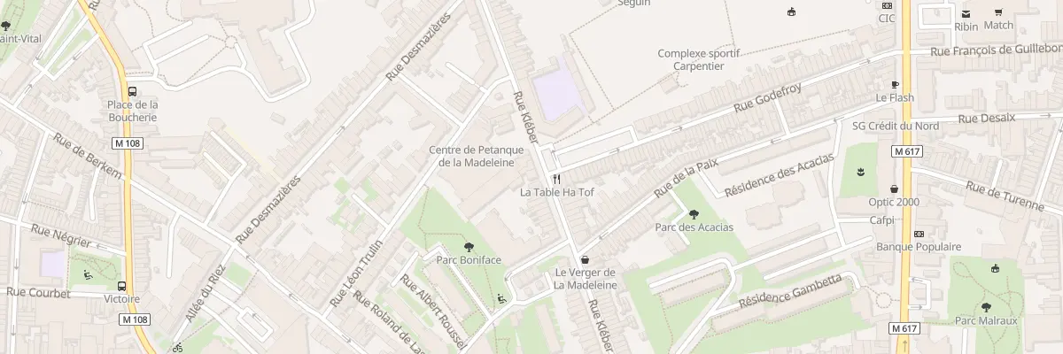 Plan du 81 Rue Kléber à La Madeleine