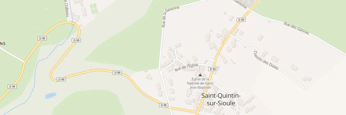 Plan du 2 Imp François Thomas à Saint-Quintin-sur-Sioule