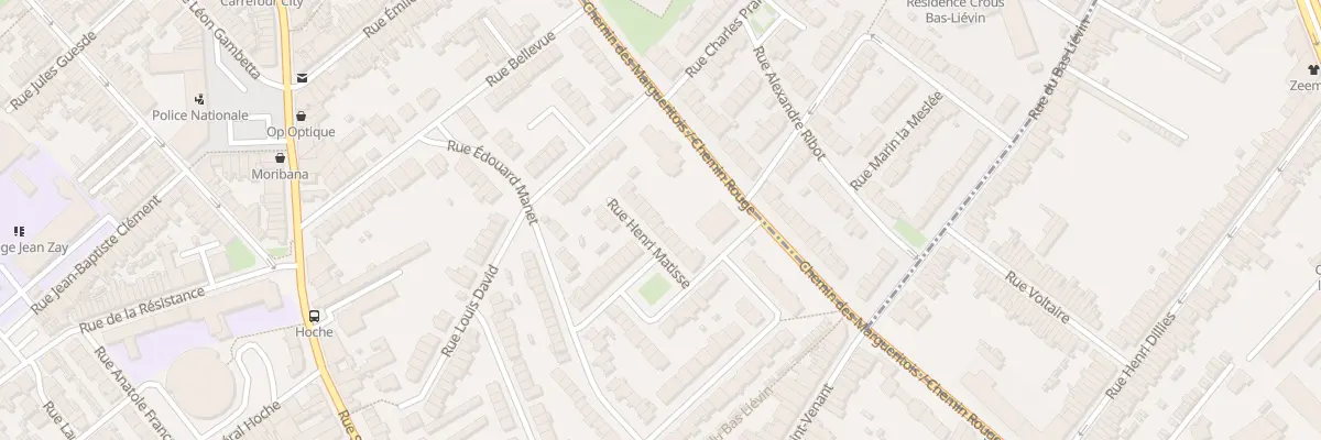 Plan du 14 Rue Henri Matisse à Faches-Thumesnil