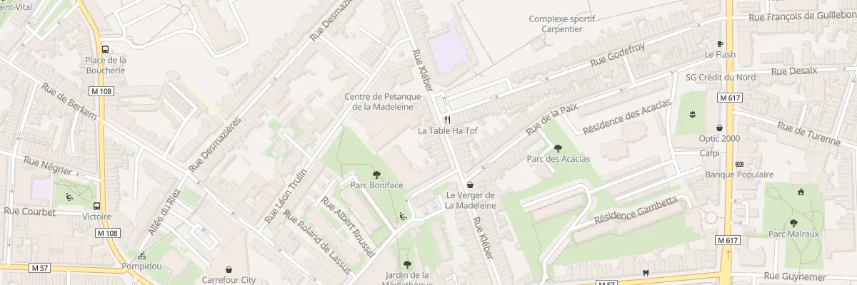 Plan du 73 Rue Kléber à La Madeleine