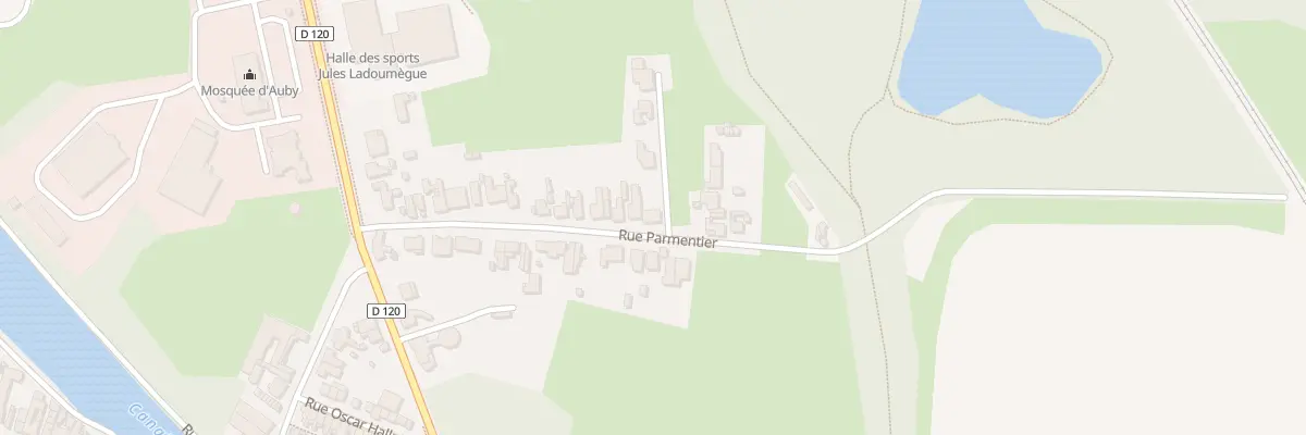 Plan du 29 Rue Parmentier à Auby