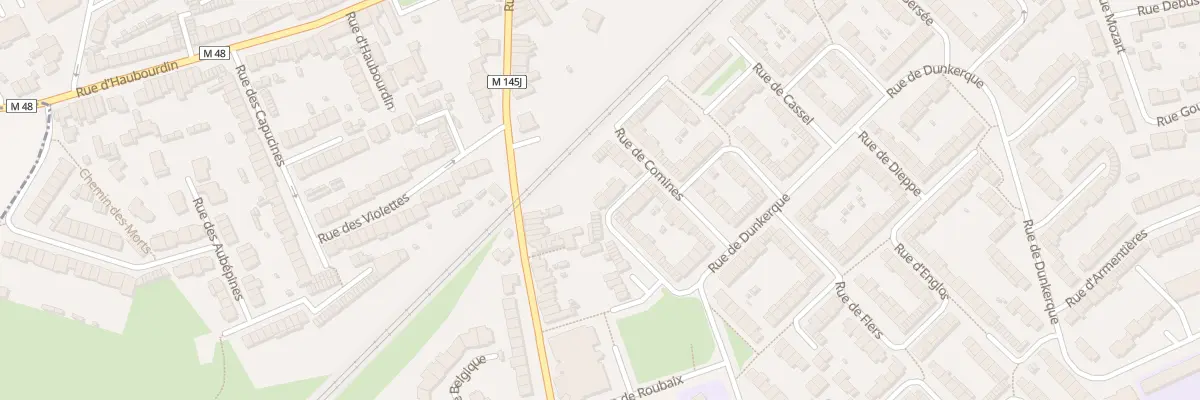 Plan du 1 Rue de Denain à Faches-Thumesnil
