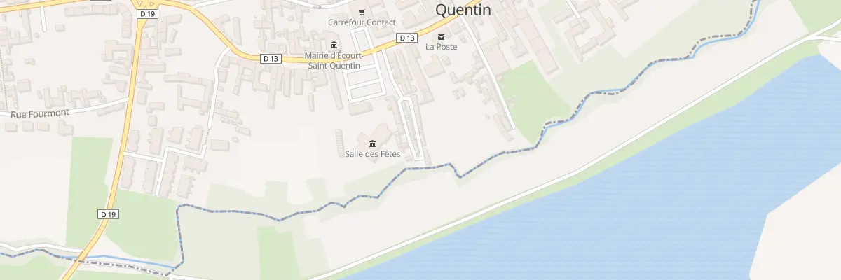 Plan du 58 Rue Henri Barbusse à Écourt-Saint-Quentin