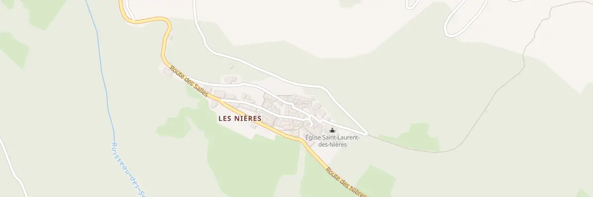 Plan du 5948F Les Nieres à Saint-Gervais-sur-Mare