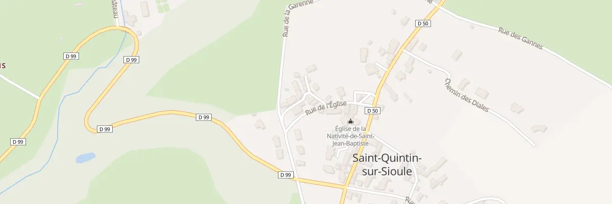 Plan du 2 Rue François Thomas à Saint-Quintin-sur-Sioule