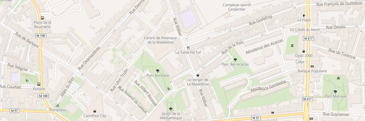 Plan du 69 Rue Kléber à La Madeleine