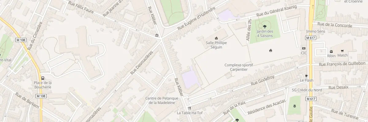 Plan du 64 Rue Kléber à La Madeleine