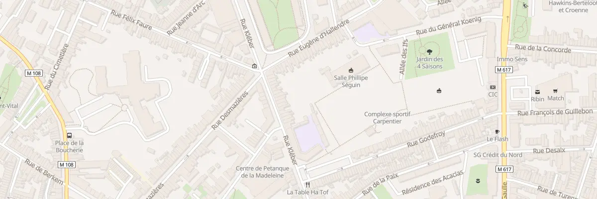 Plan du 68 Rue Kléber à La Madeleine
