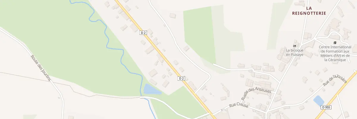 Plan du 26 Rte de Saint Fargeau à Saint-Amand-en-Puisaye