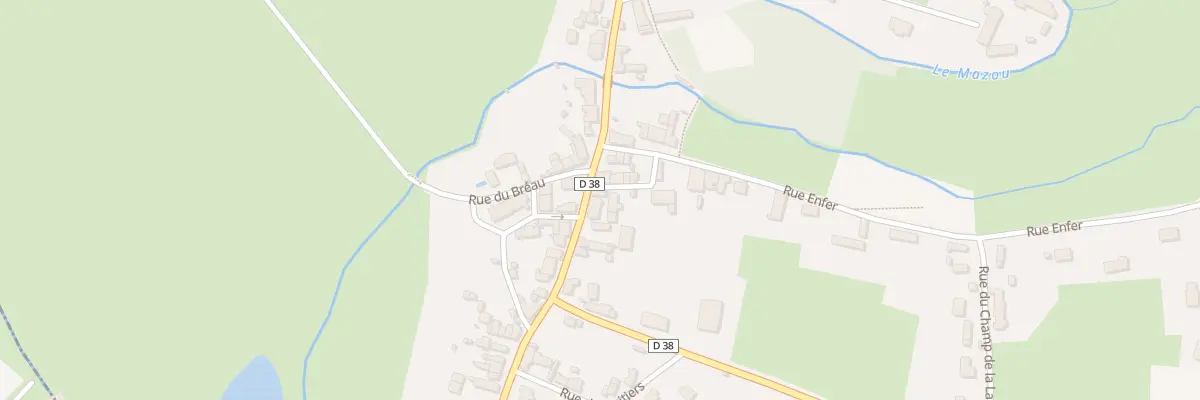 Plan du 24 Grande Rue à Narcy