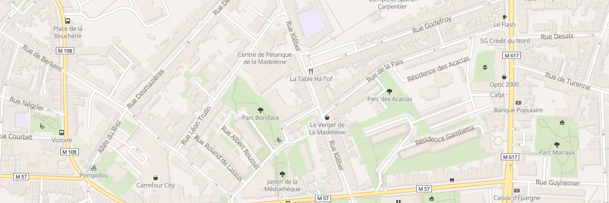 Plan du 63 Rue Kléber à La Madeleine
