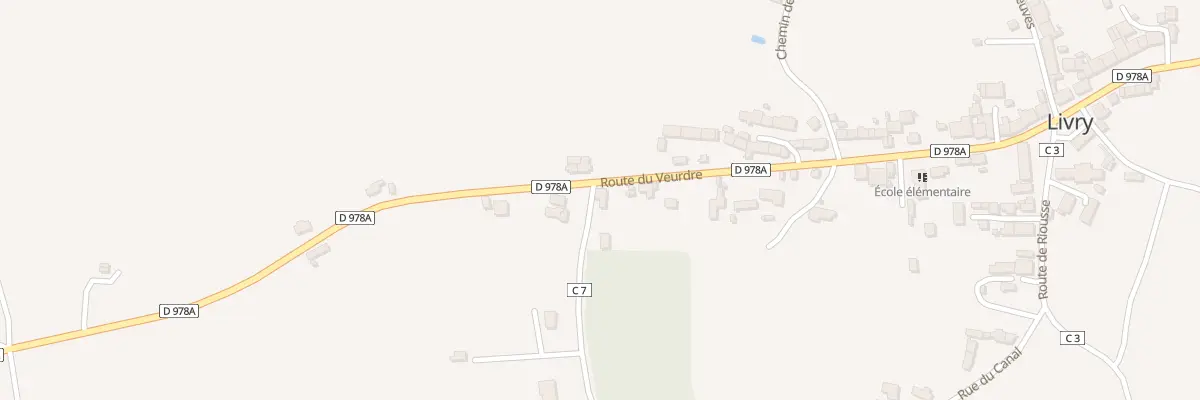 Plan du 15 Rte de Taloux à Livry
