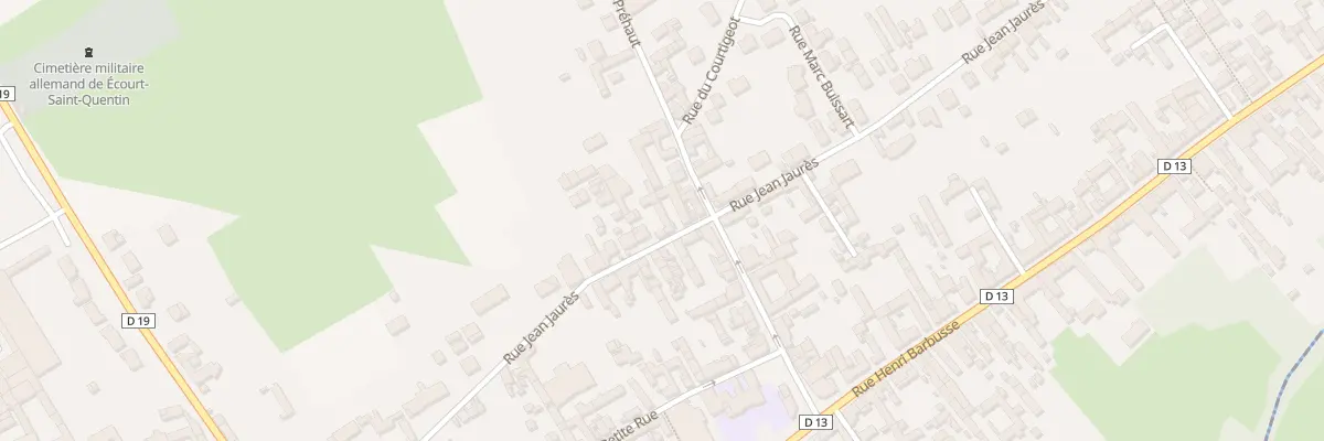 Plan du 37B Rue Jean Jaurés à Écourt-Saint-Quentin
