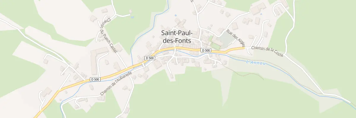 Plan du 5096 Saint Paul des Fonts à Saint-Jean-et-Saint-Paul
