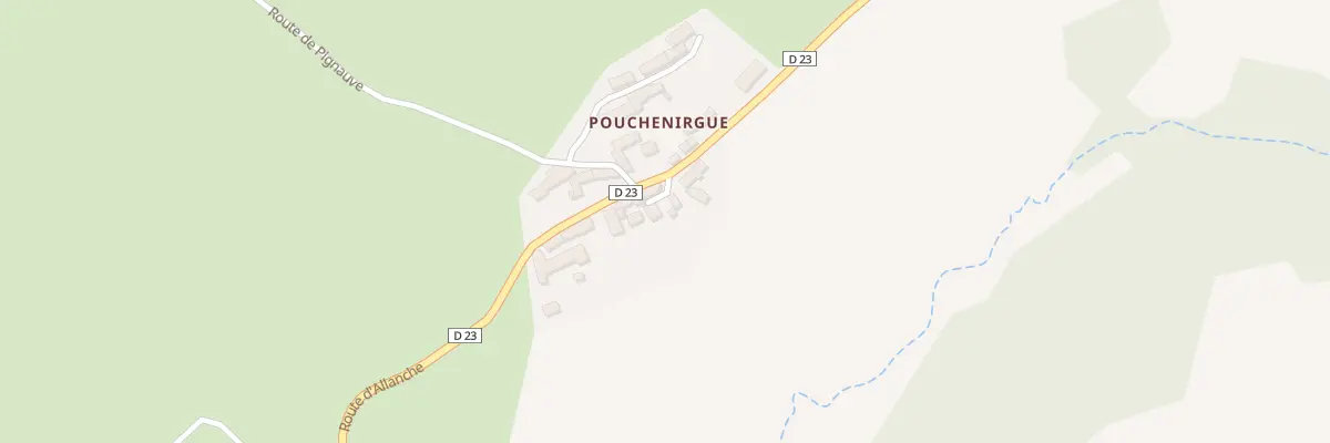 Plan du 5044 Pouchenirgues à Chassagne