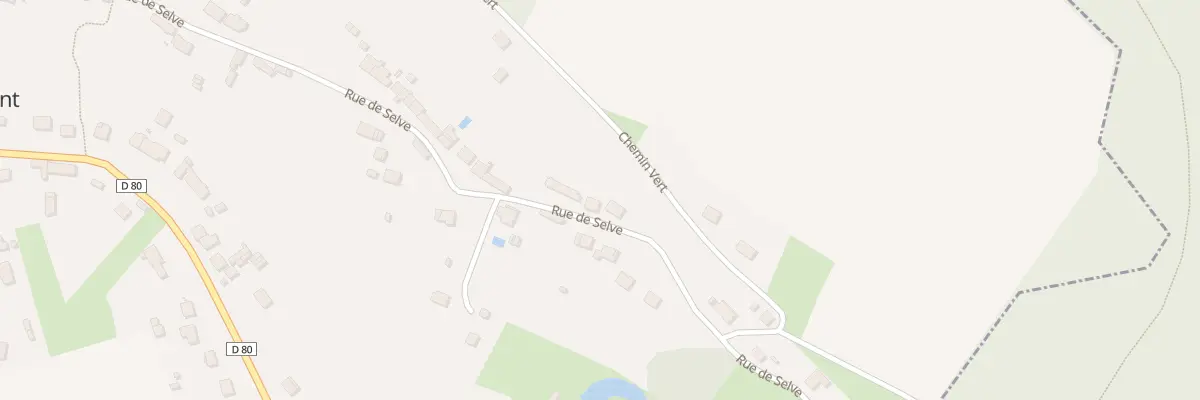 Plan du 43 Rue de Selve à Haramont