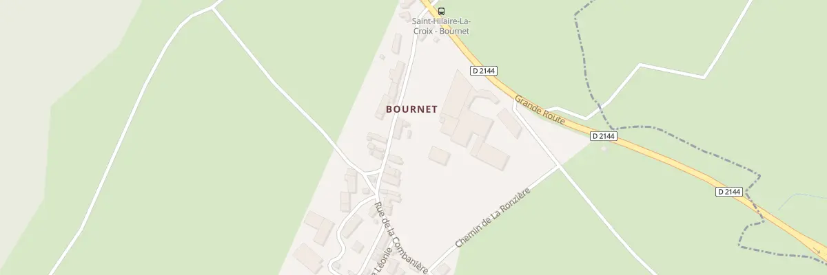 Plan du 5126 Bournet à Saint-Hilaire-la-Croix