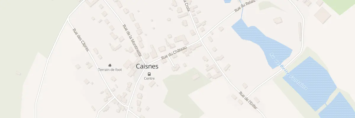 Plan du 78 Rue du Château à Caisnes