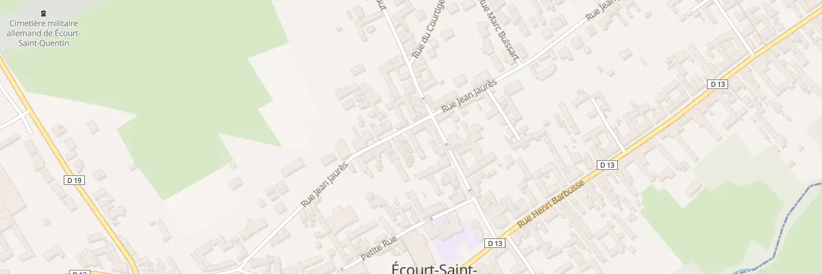Plan du 32 Rue Jean Jaurés à Écourt-Saint-Quentin