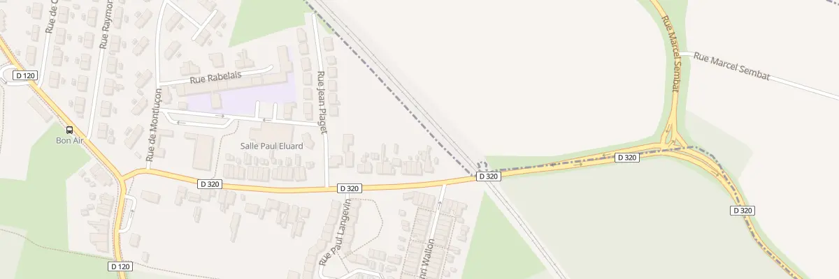 Plan du 55 Rue Henri Pollet à Auby