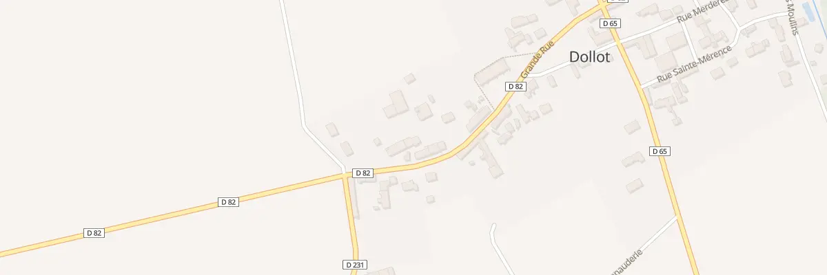Plan du 3 Gr Grande Rue à Dollot