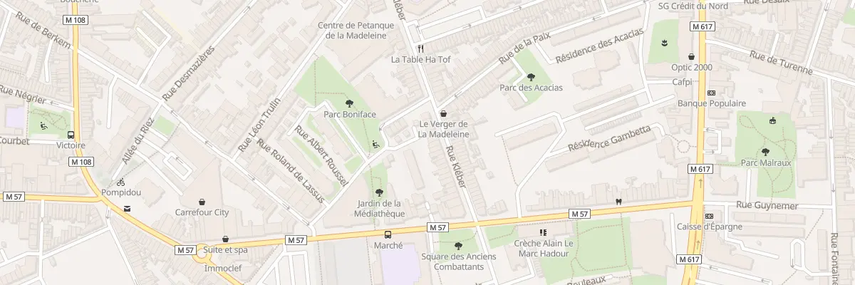 Plan du 41 Rue Kléber à La Madeleine