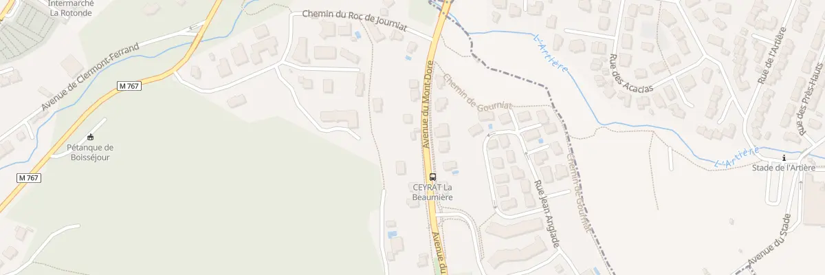 Plan du 140 Av du Mont-Dore à Ceyrat