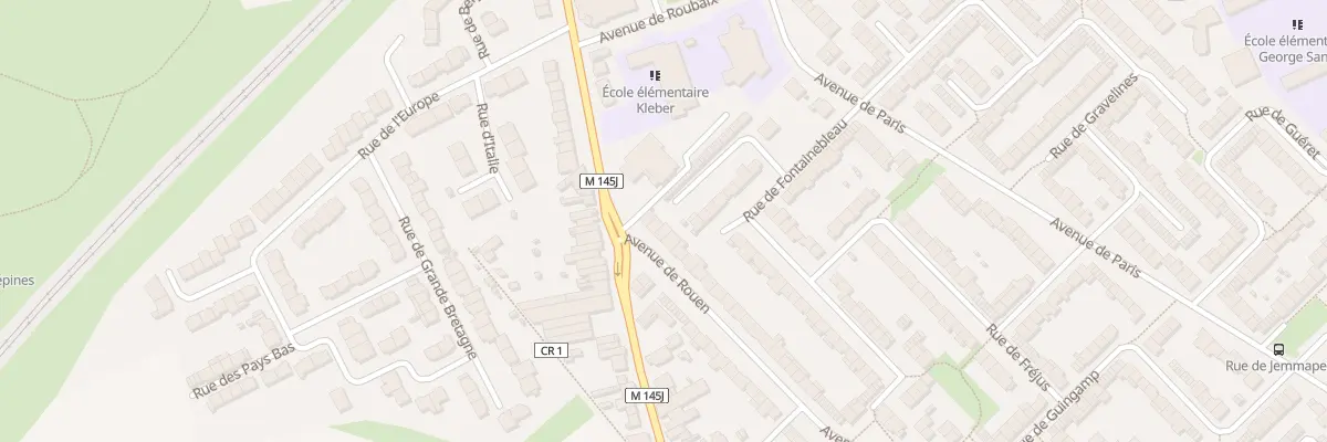 Plan du 142 Av de Rouen à Faches-Thumesnil