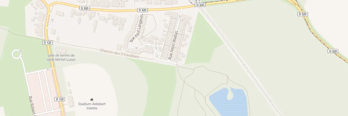 Plan du 41 Rue Henri Wallon à Auby