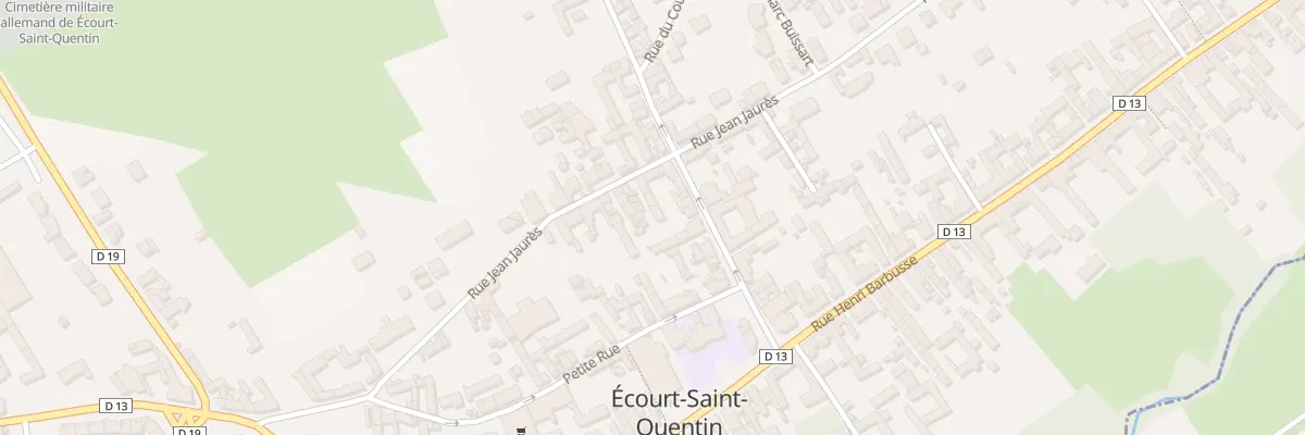 Plan du 28 Rue Jean Jaures à Bailleul-Sir-Berthoult