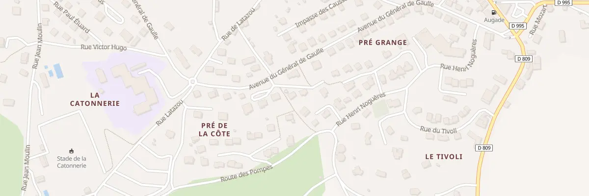 Plan du 21 Imp Bellevue à Sévérac d’Aveyron