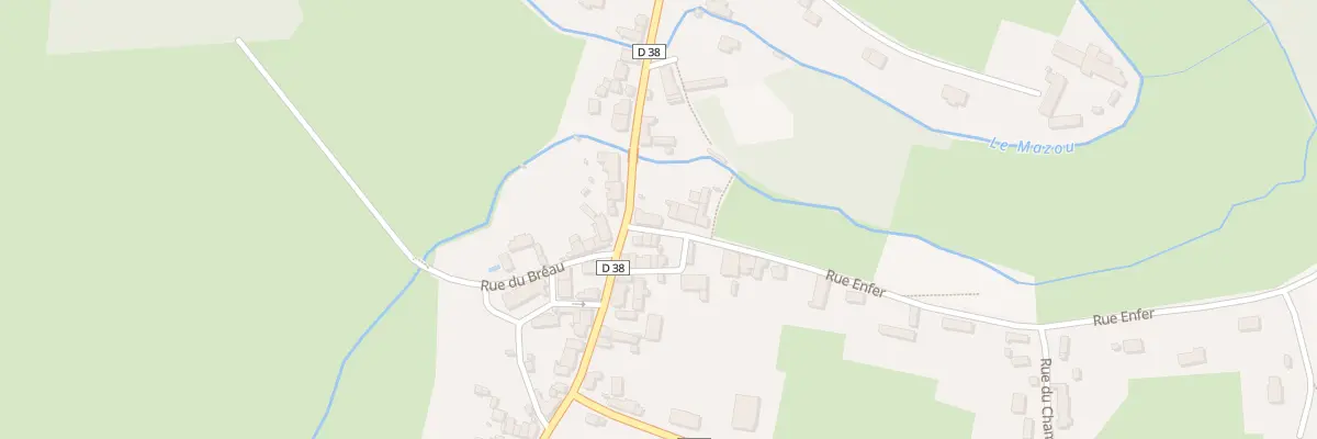 Plan du 28 Grande Rue à Narcy