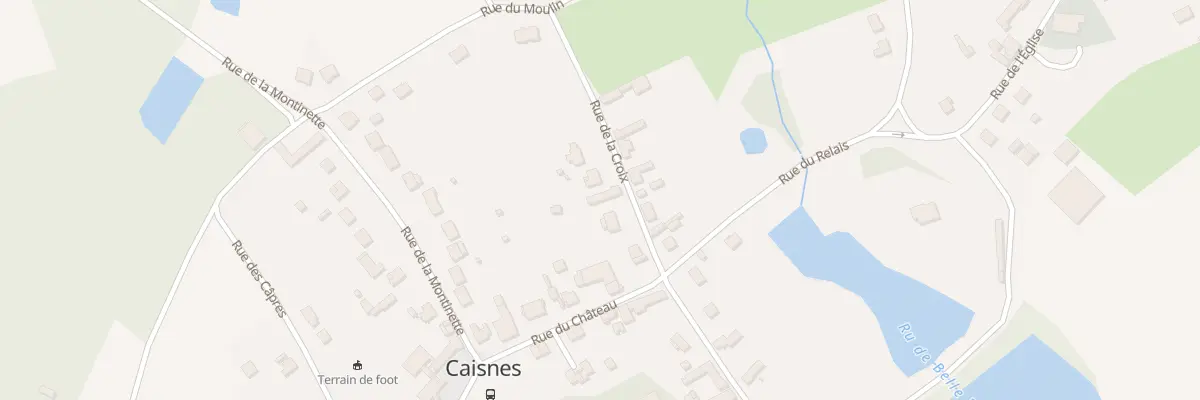 Plan du 71 Rue de la Croix à Caisnes