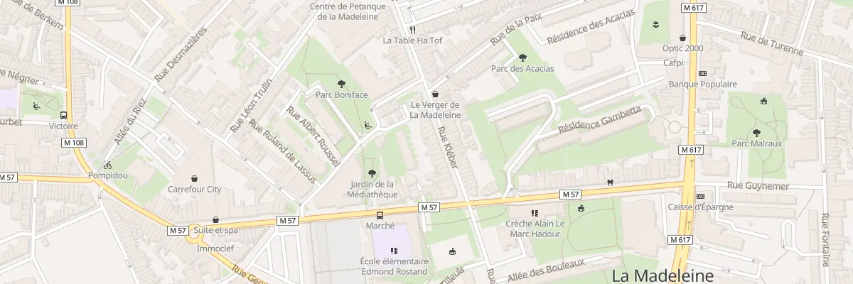 Plan du 33 Rue Kléber à La Madeleine
