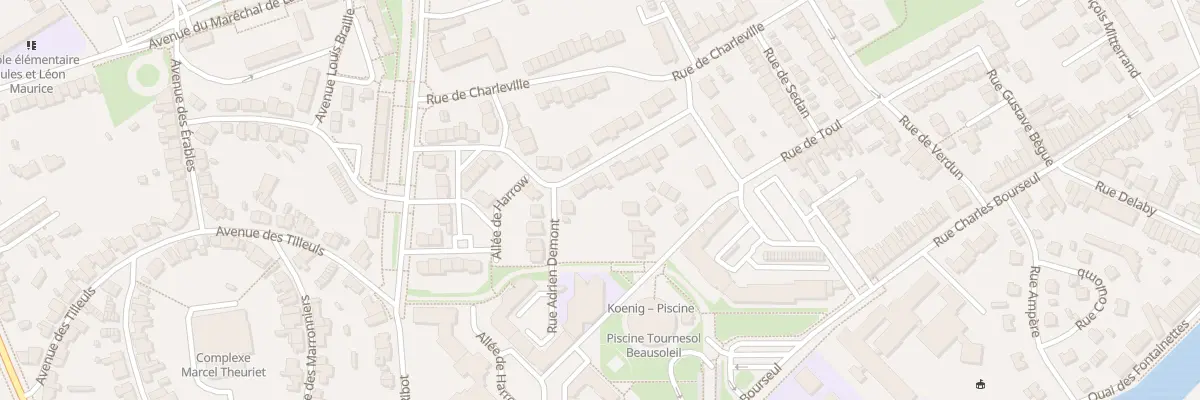 Plan du 142 Rue Jacques Brel à Douai