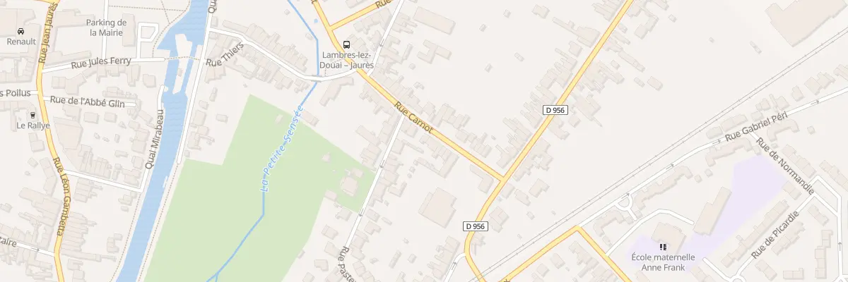 Plan du 400 Rue Carnot à Lambres-lez-Douai