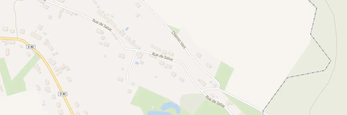Plan du 45 Rue de Selve à Haramont