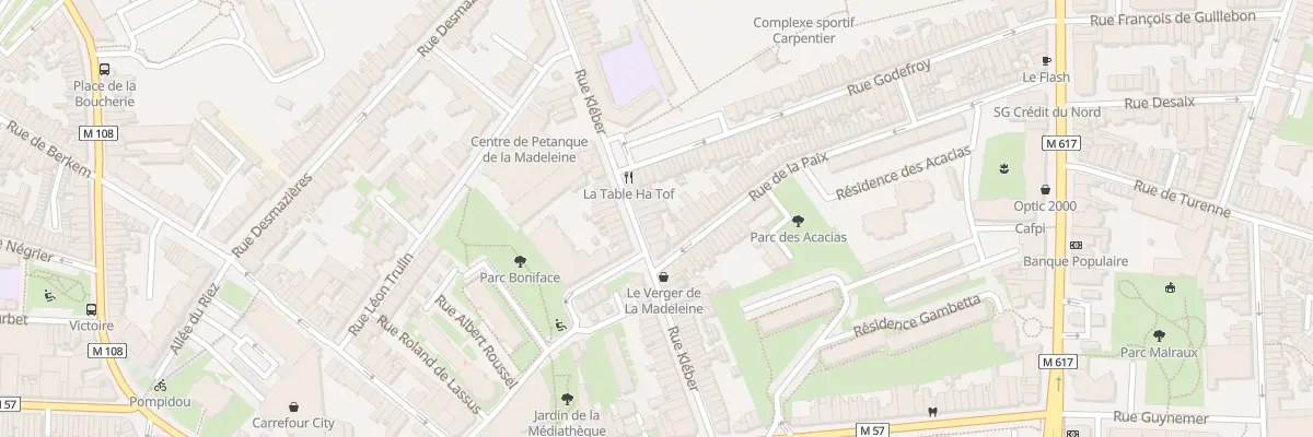 Plan du 46 Rue Kléber à La Madeleine