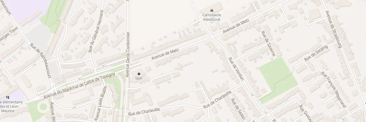 Plan du 369 Av de Metz à Douai