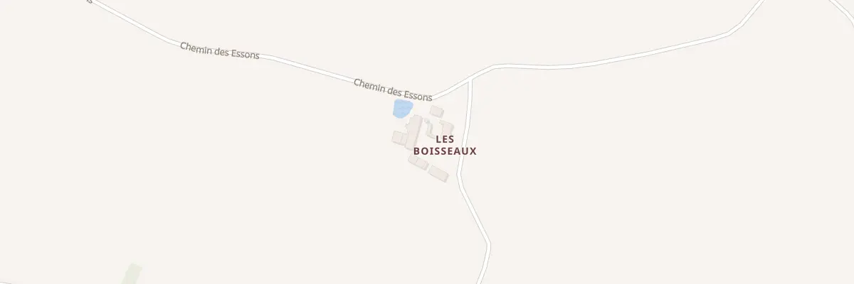 Plan du 2 Les Boisseaux à Douchy-Montcorbon