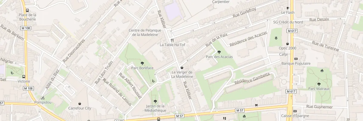Plan du 38 Rue Kléber à La Madeleine