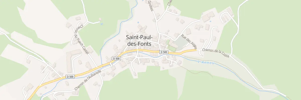 Plan du 5141 Saint Paul des Fonts à Saint-Jean-et-Saint-Paul
